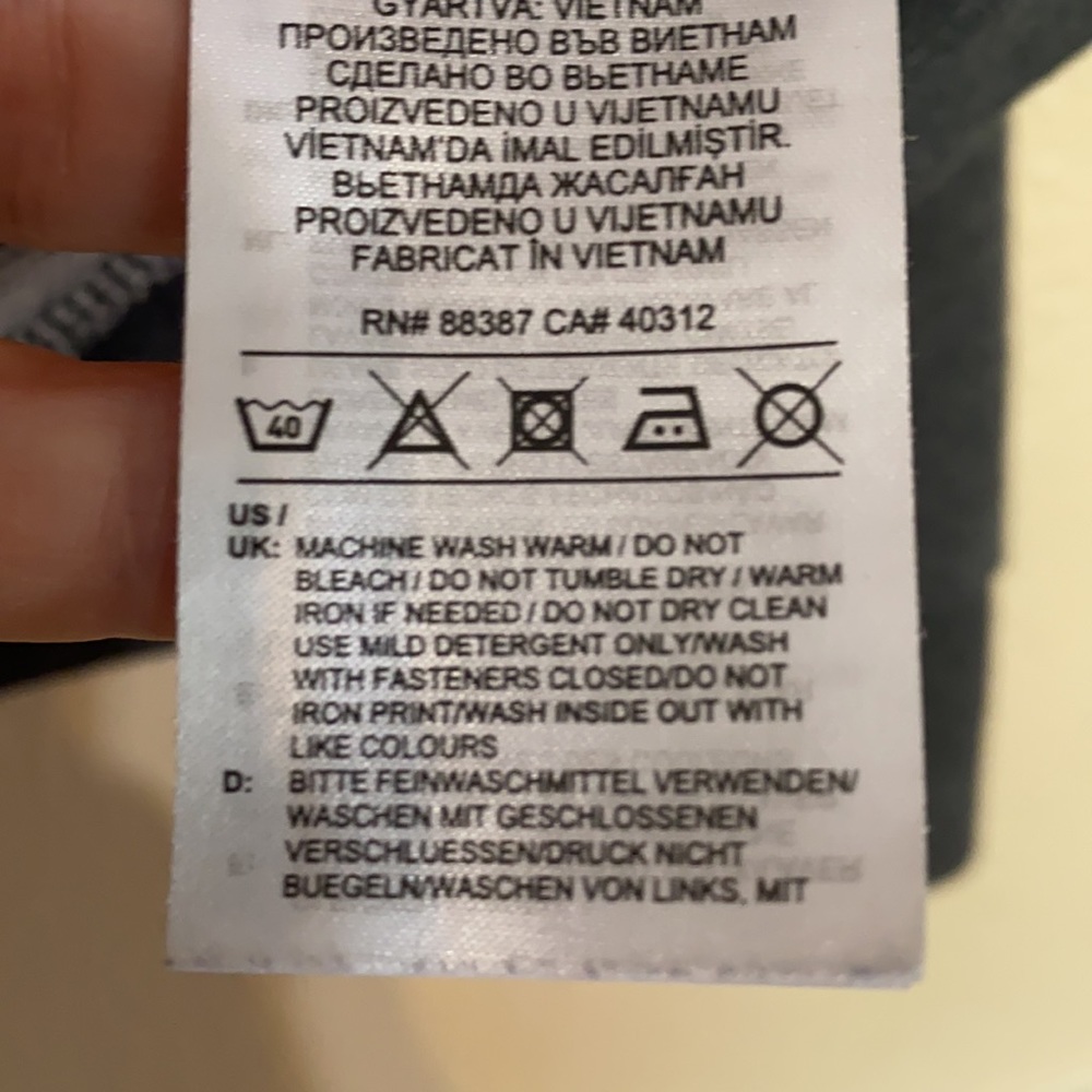 Adidas Grey Hooded Zip Up Sweatshirt - Picture 6 of 6